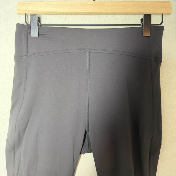 Lululemon Force Within High Rise Legging Knee Holes Black Pant Womens Size 8 - Picture 4 of 10